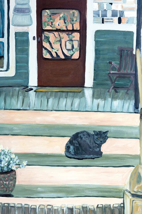 Afternoon On The Porch by Deborah Eve Alastra wall art