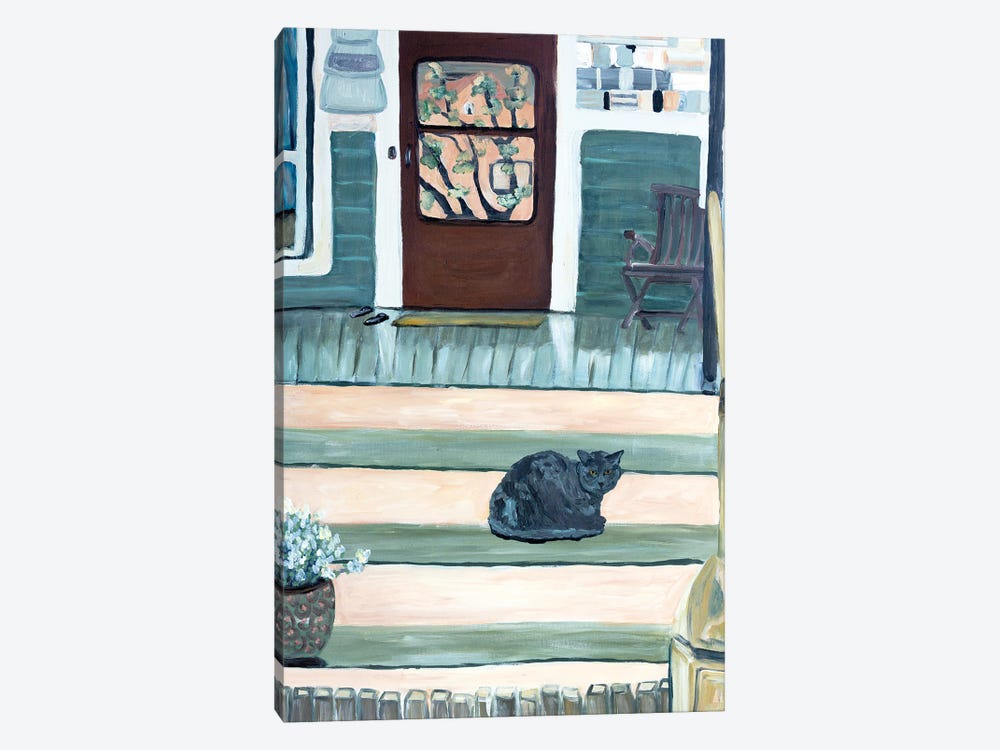 Afternoon On The Porch by Deborah Eve Alastra 1-piece Canvas Print