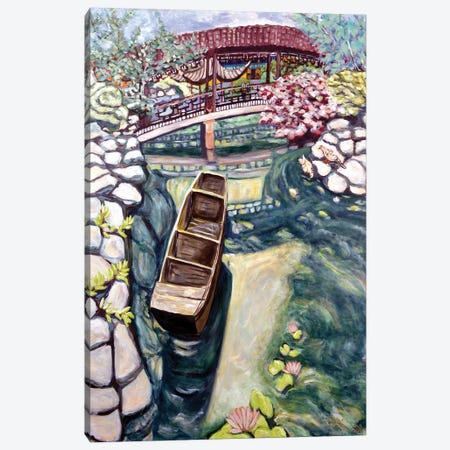 Lansu Canoe Canvas Print #DBH14} by Deborah Eve Alastra Canvas Artwork
