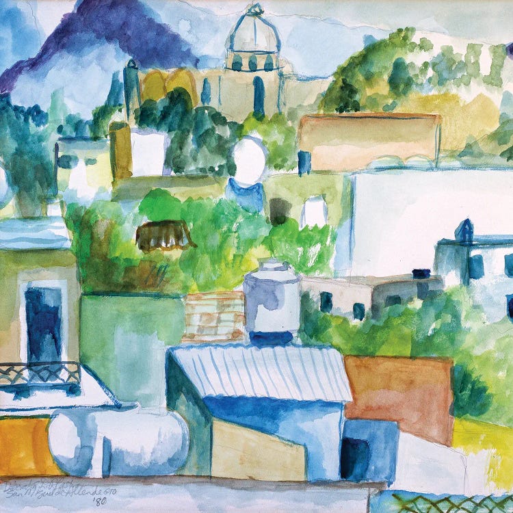 San Miguel View by Deborah Eve Alastra wall art