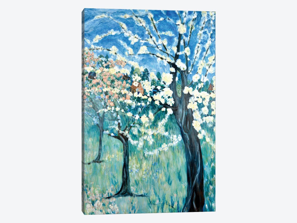 Apple Blossoms by Deborah Eve Alastra 1-piece Canvas Print
