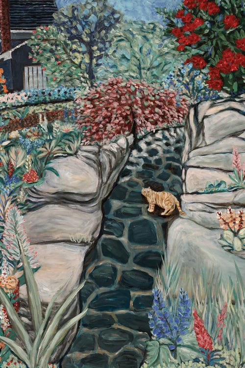 Cobbled Way by Deborah Eve Alastra wall art