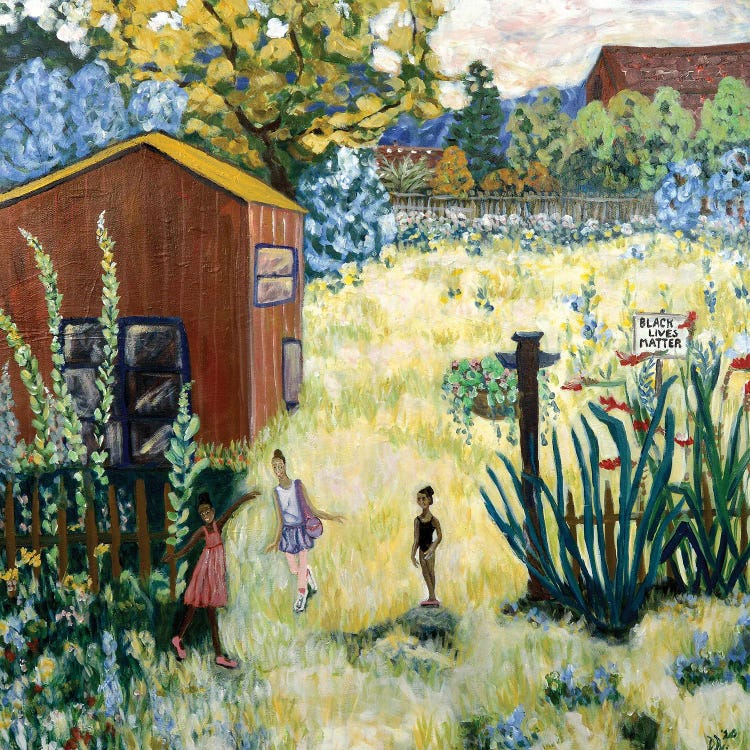 Home in Portland by Deborah Eve Alastra wall art