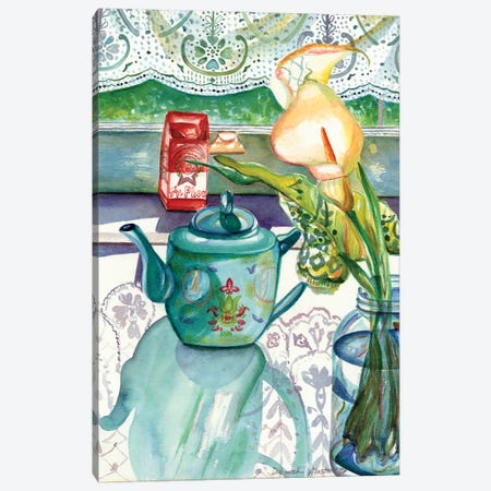 Reflections On Lace Canvas Print #DBH31} by Deborah Eve Alastra Canvas Art Print