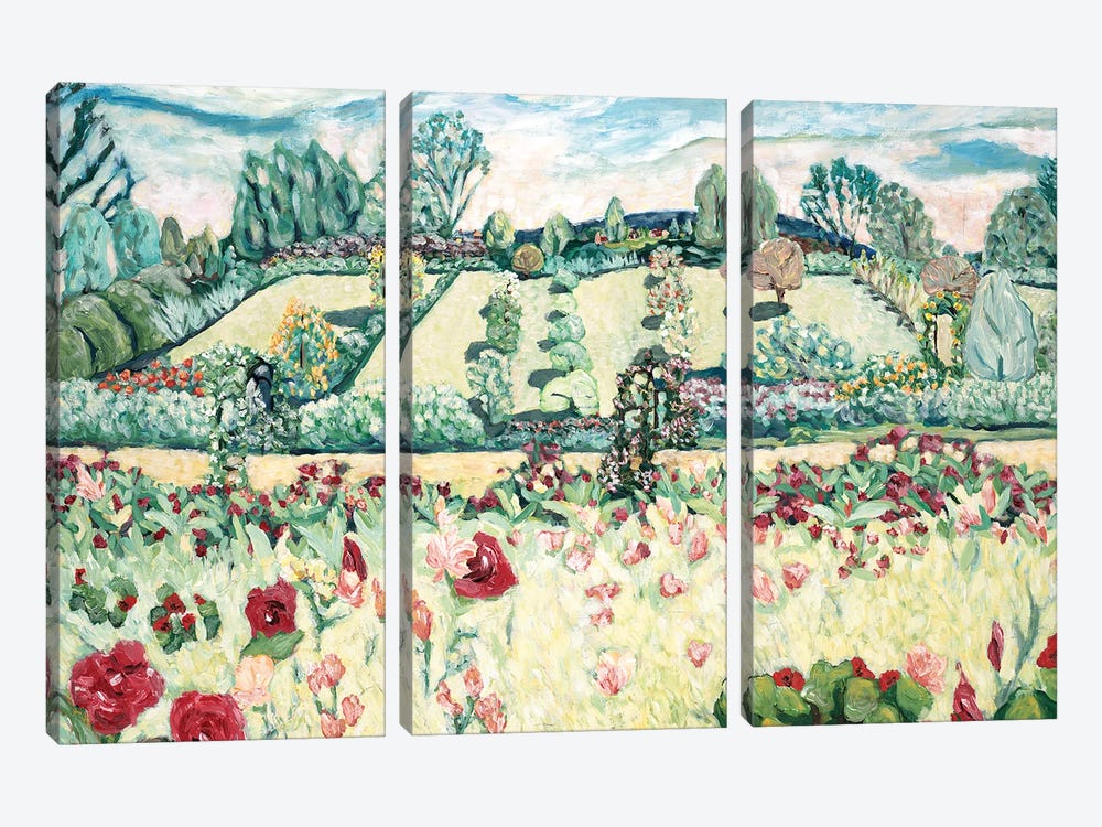 Giverny Landscape by Deborah Eve Alastra 3-piece Canvas Artwork