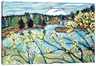 St. Helen's View Canvas Art Print - All Things Van Gogh