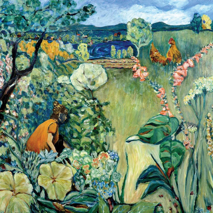 Maisha's Garden by Deborah Eve Alastra wall art