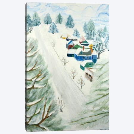 Tabor's Snow Canvas Print #DBH63} by Deborah Eve Alastra Canvas Artwork