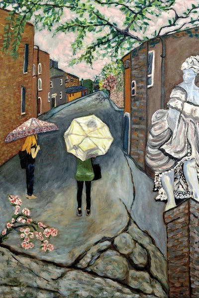 The Watcher by Deborah Eve Alastra canvas print