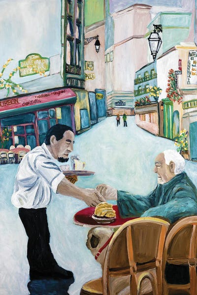 Pugs: Pug Cafe by Deborah Eve Alastra