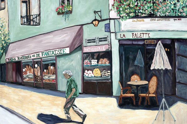 Cafes: Cafe Corner by Deborah Eve Alastra