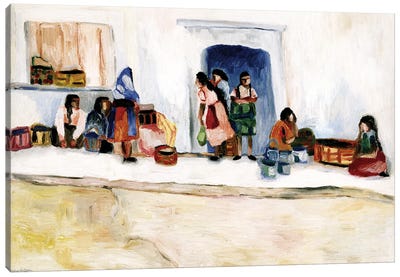 San Miguel Women Canvas Art Print - Latin Décor