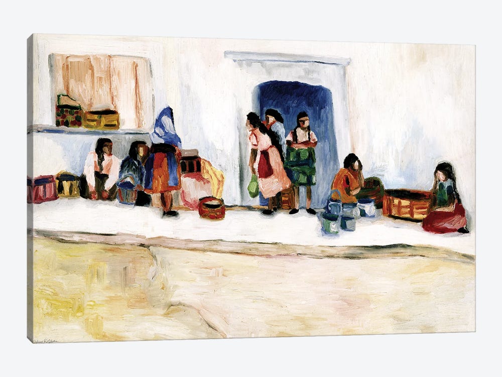 San Miguel Women by Deborah Eve Alastra 1-piece Canvas Wall Art