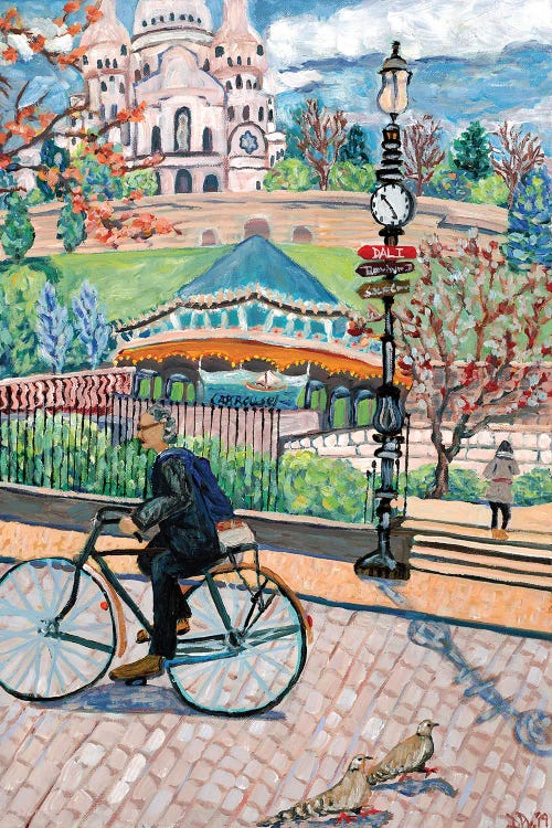Sacre Coeurs View by Deborah Eve Alastra wall art