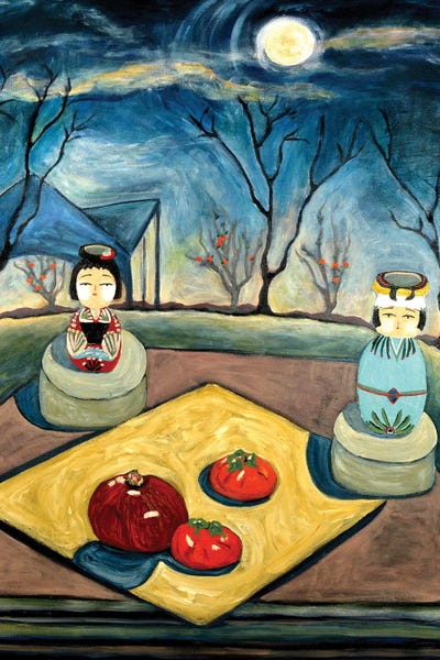 Tomatoes: Still Night by Deborah Eve Alastra
