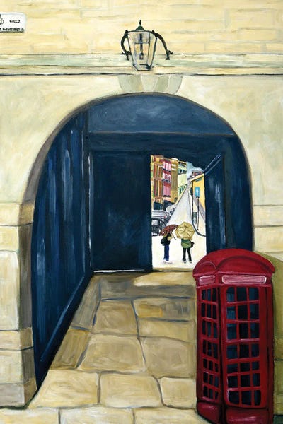Arches: Red Phone Booth by Deborah Eve Alastra