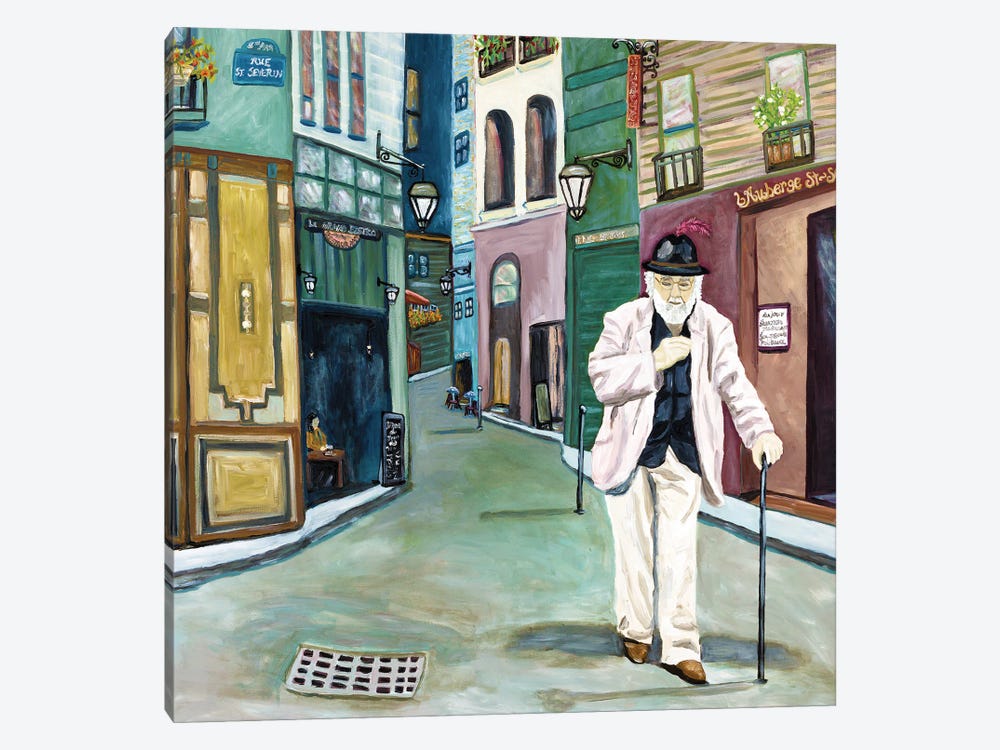 Parisien by Deborah Eve Alastra 1-piece Canvas Art