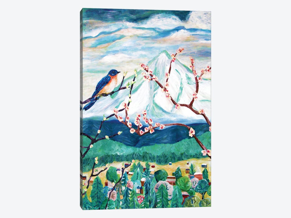 Signs Of Spring by Deborah Eve Alastra 1-piece Canvas Print