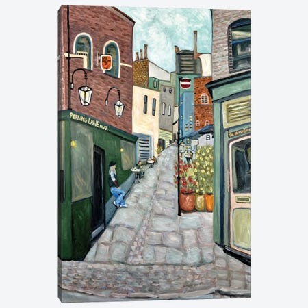 Hampstead Village Canvas Print #DBH82} by Deborah Eve Alastra Canvas Art