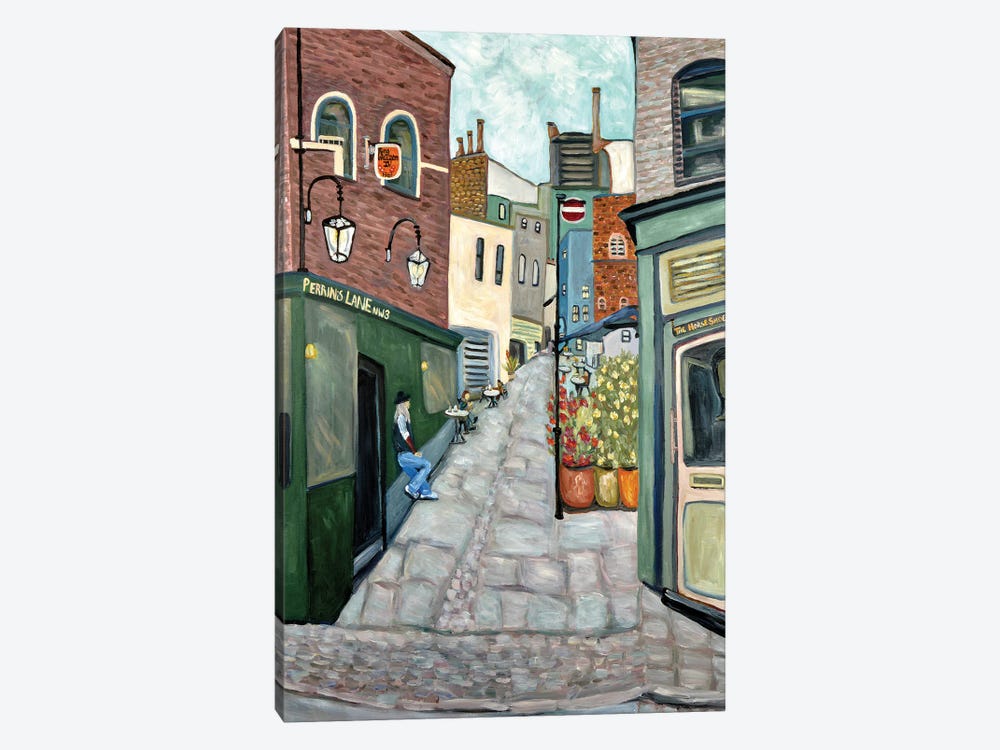 Hampstead Village by Deborah Eve Alastra 1-piece Canvas Art