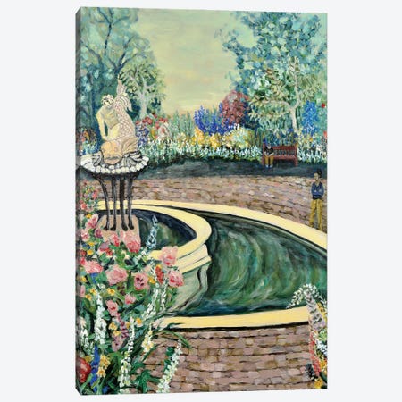 Queen's Garden Canvas Print #DBH83} by Deborah Eve Alastra Canvas Artwork