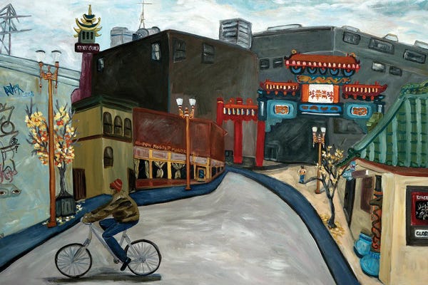 Oregon: Chinatown Portland by Deborah Eve Alastra