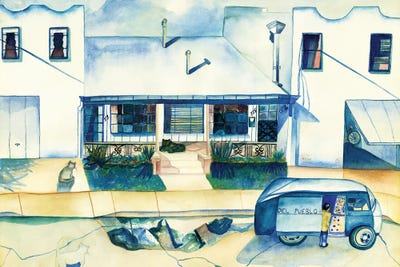 Tortilla Man by Deborah Eve Alastra canvas print