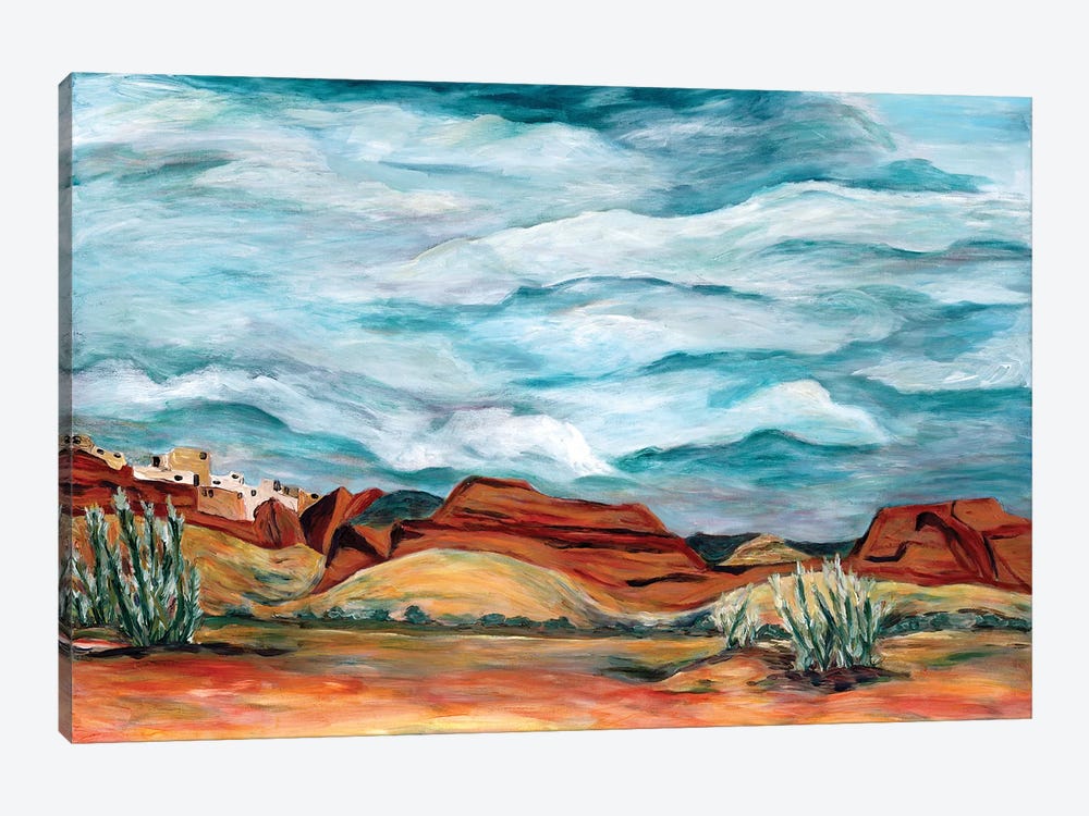 New Mexico Landscape by Deborah Eve Alastra 1-piece Canvas Art Print