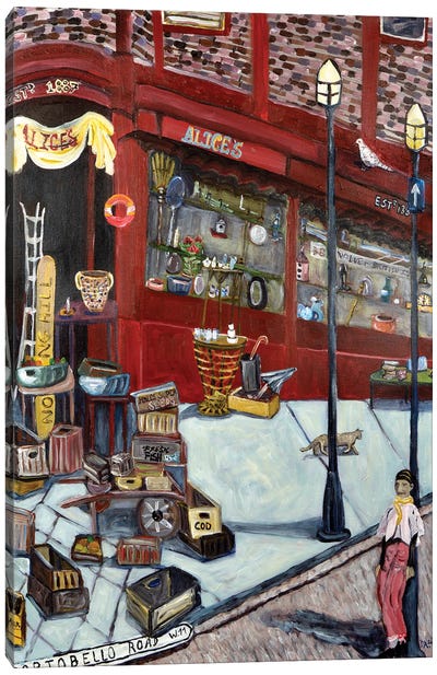 Portobello Road Canvas Art Print - Deborah Eve Alastra