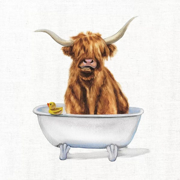 Kids Bathroom: Bathing Beauty IV by Donna Brooks