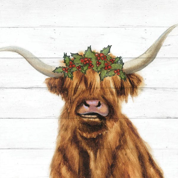 Christmas Animals: Holly Highland by Donna Brooks