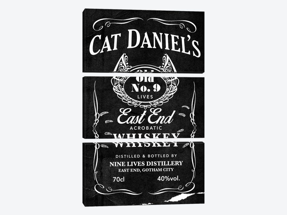 Cat Daniel's by 5by5collective 3-piece Art Print