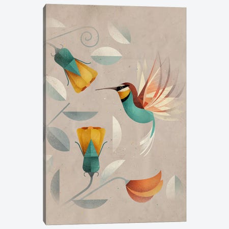 Hummingbird Canvas Print #DBR10} by Dieter Braun Art Print