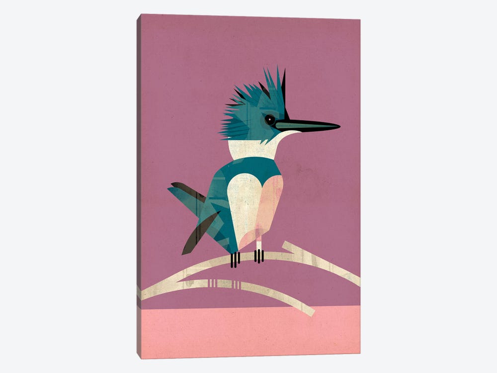 Kingfisher by Dieter Braun 1-piece Canvas Art Print
