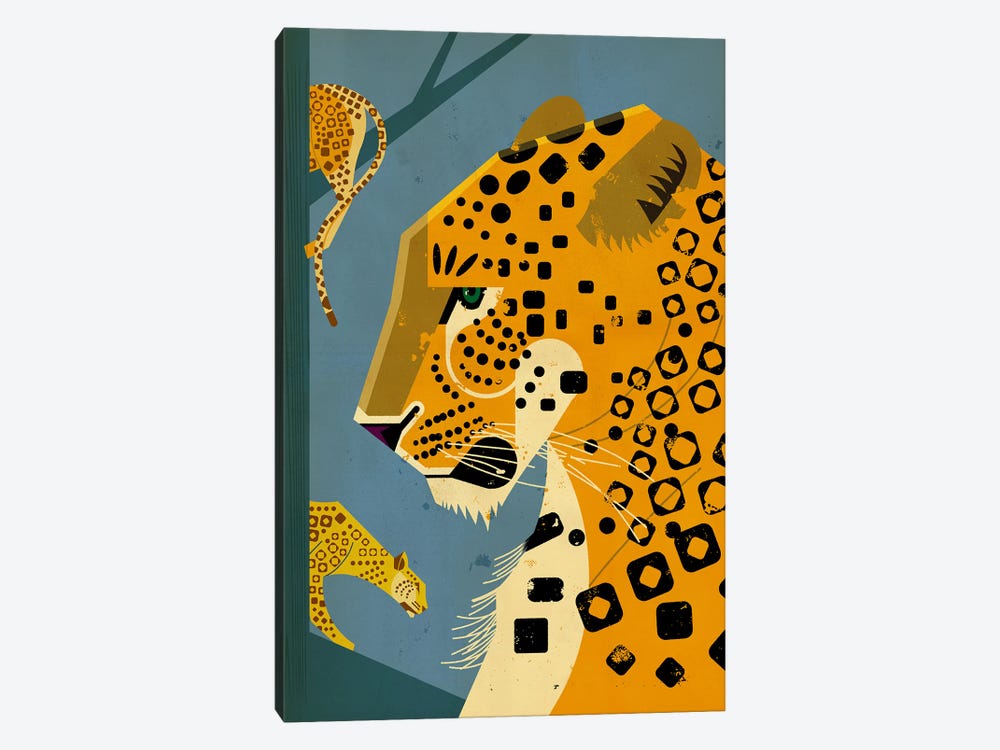 Leopard 1-piece Canvas Print