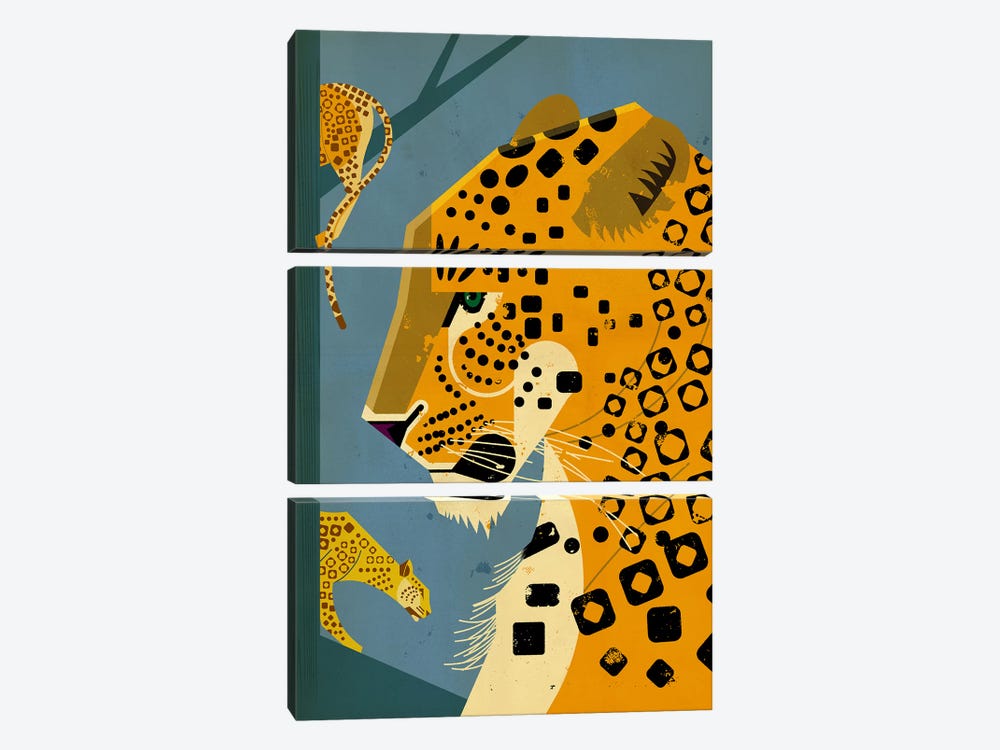 Leopard by Dieter Braun 3-piece Art Print