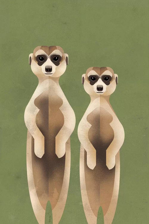 Meerkats by Dieter Braun wall art