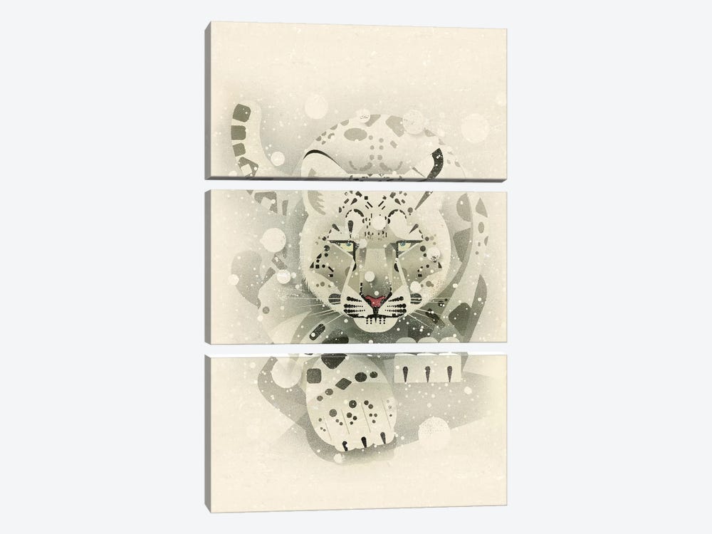 Snow Leopard by Dieter Braun 3-piece Art Print