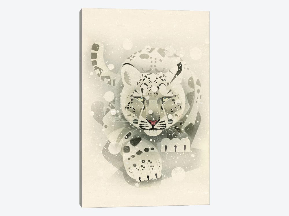 Snow Leopard by Dieter Braun 1-piece Canvas Print