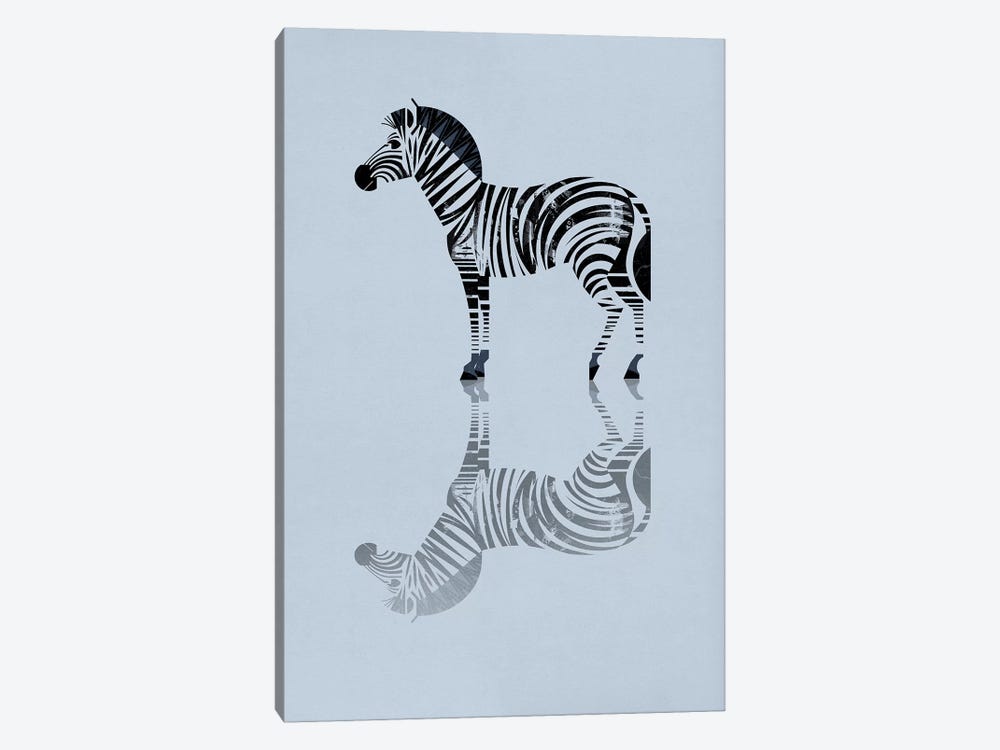 Zebra by Dieter Braun 1-piece Canvas Print