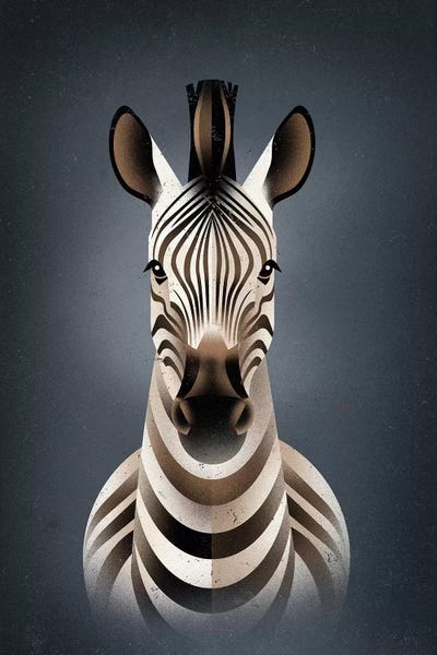 Zebras: Zebra II by Dieter Braun