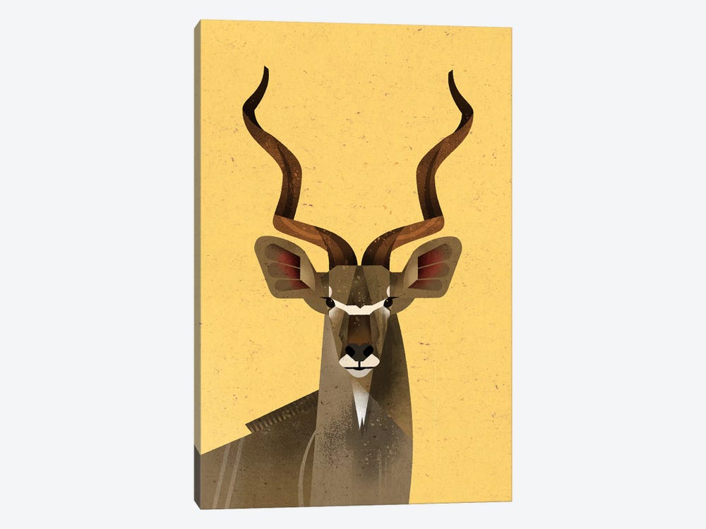 Big Kudu by Dieter Braun 1-piece Canvas Art