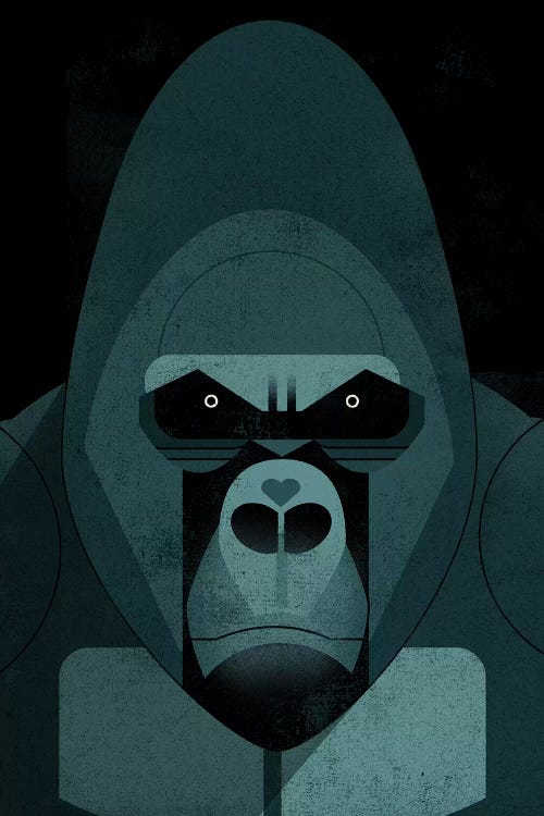 Gorilla by Dieter Braun wall art