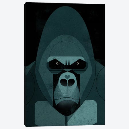 Gorilla Canvas Print #DBR30} by Dieter Braun Canvas Print