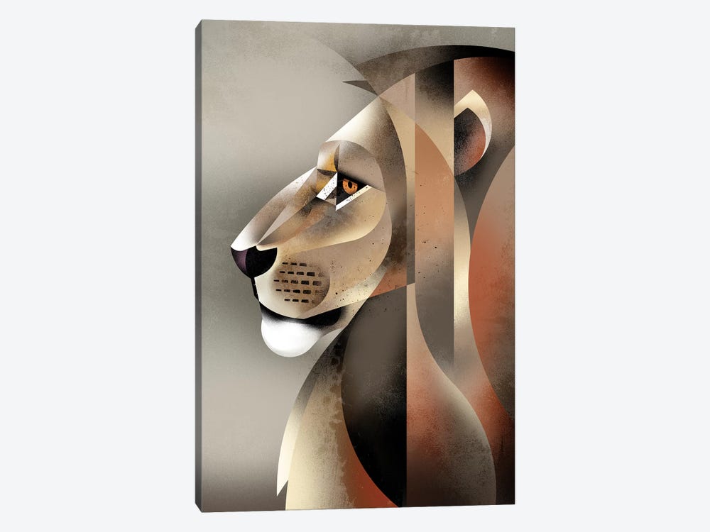 Lion by Dieter Braun 1-piece Canvas Wall Art