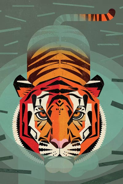 Dieter Braun: Tiger by Dieter Braun