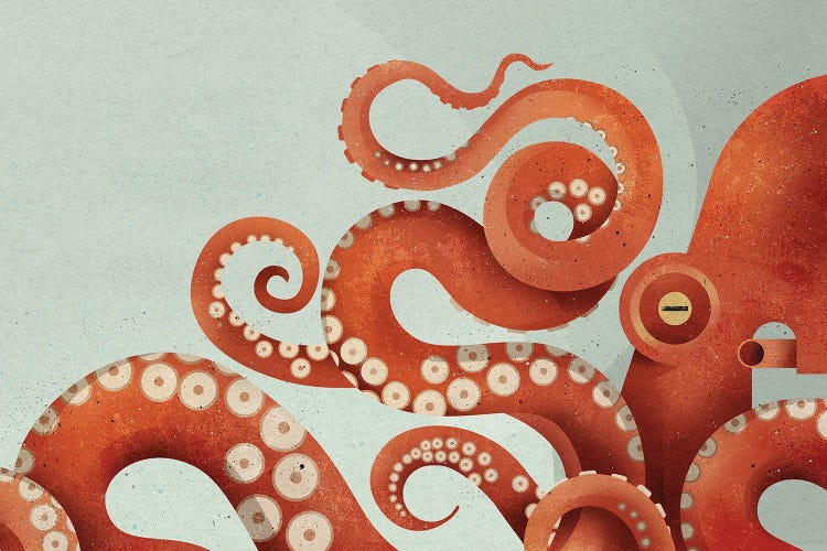 Octopus by Dieter Braun wall art