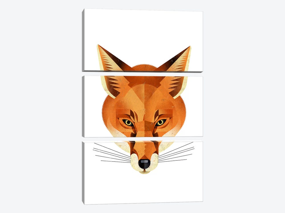 Fox 3-piece Canvas Art