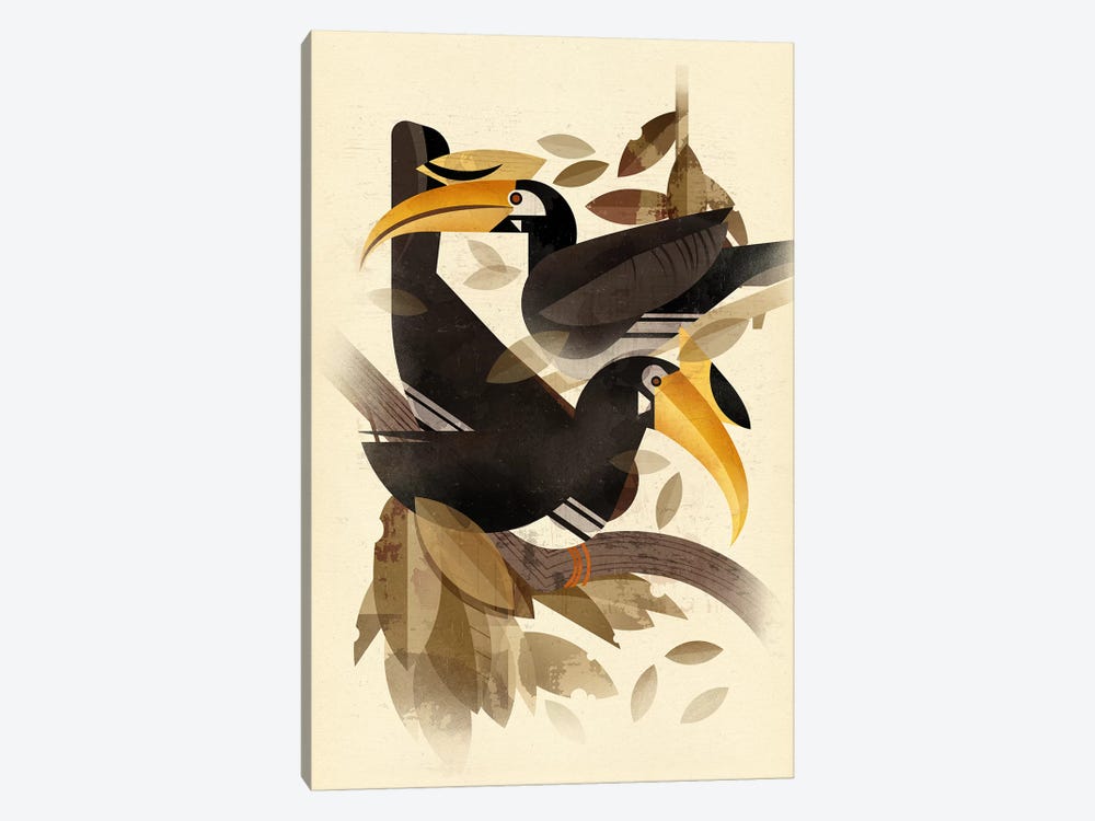 Hornbills by Dieter Braun 1-piece Art Print