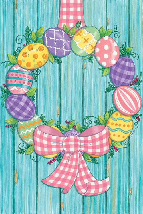 Easter Egg Wreath